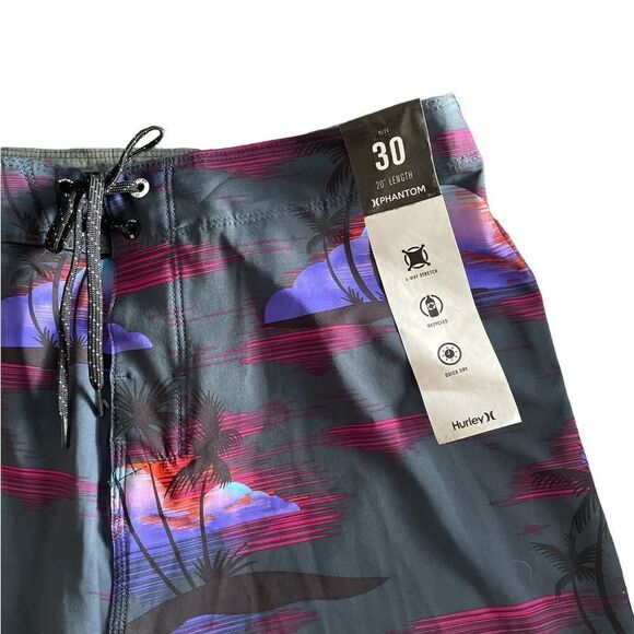 NWT Hurley Phantom Weekender 20” Boardshorts Size 30 - Picture 7 of 11